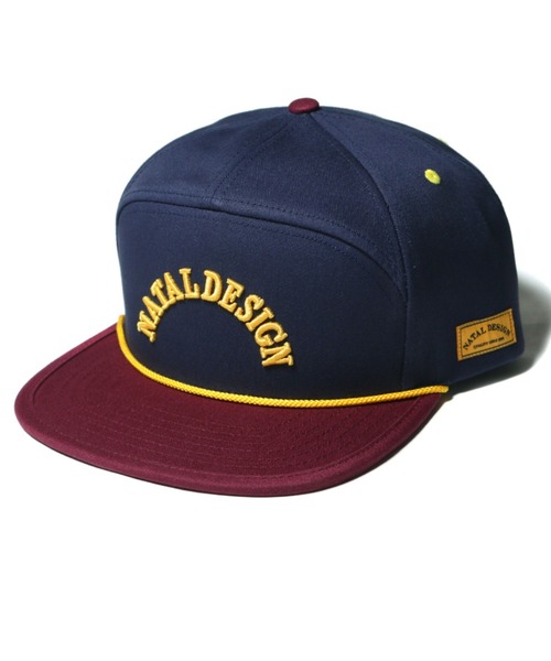 NATAL DESIGN(ネイタルデザイン)の「GENTLE BOY CAP "NAVY"(キャップ・メンズ・ネイビー/ワインレッド/グリーン・FREE)」の3枚目の写真