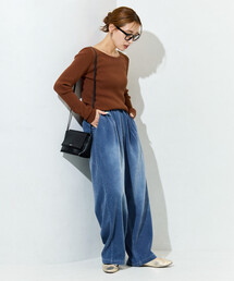 FREAK'S STORE（フリークスストア）の「限定展開　シェニール デニム 微起毛 イージーパンツ（デニムパンツ）」