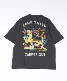 【ARMY TWILL】プリントTシャツ タイガー AM-2613010