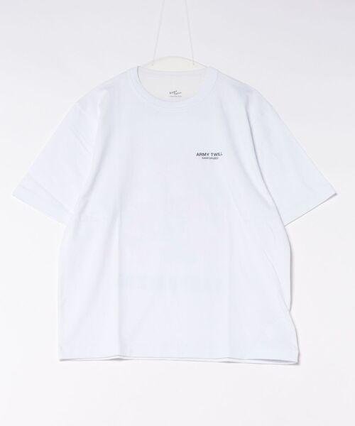 ARMY TWILL(アーミーツイル)の「【ARMY TWILL】プリントTシャツ タイガー AM-2613010(Tシャツ/カットソー・メンズ・ホワイト/チャコールグレー・S/M/L)」の3枚目の写真