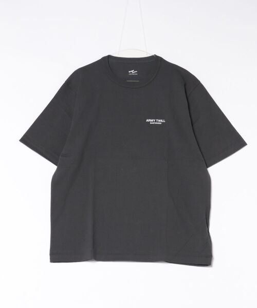 ARMY TWILL(アーミーツイル)の「【ARMY TWILL】プリントTシャツ タイガー AM-2613010(Tシャツ/カットソー・メンズ・ホワイト/チャコールグレー・S/M/L)」の4枚目の写真