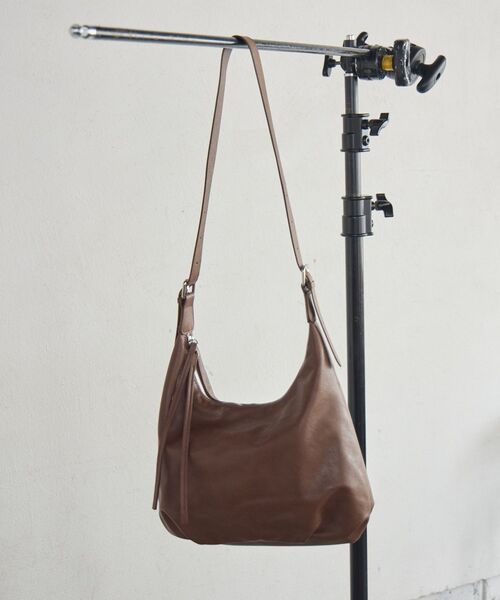 RETRO GIRL（レトロガール）の「BIGショルダーバッグ（ショルダーバッグ・レディース・ブラウン/ブラック・ONE SIZE）」の15枚目の写真