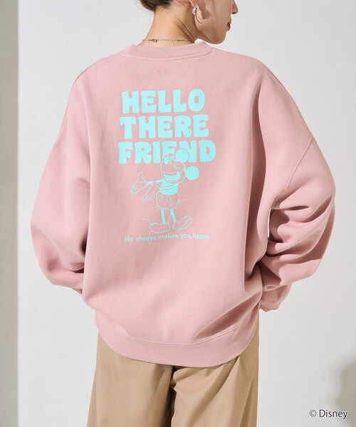 カリフォルニアディズニー スウェット M ピンク 1枚は絶対欲しい！カリフォルニアディズニーで買えるスピリット