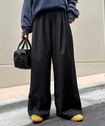 CIAOPANIC TYPY | 【WEB限定】【UNISEX】サイドベルト付きワイドスラックス(その他パンツ)