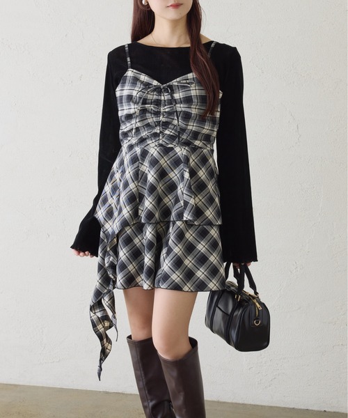 one after another NICE CLAUP（ワンアフターアナザーナイスクラップ）の「イレヘムチュニック（シャツ/ブラウス・レディース・ブラック系その他/ブラウン系その他/ホワイト系その他・FREE）」の22枚目の写真