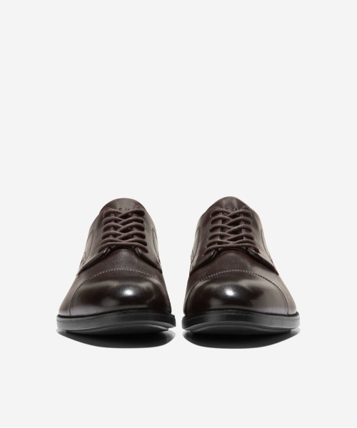 COLE HAAN（コールハーン）の「ハーモン グランド キャップトゥ オックスフォード mens（ドレスシューズ・メンズ・ブラウン・8/8.5/9/9.5/10/7.5/10.5/7）」の4枚目の写真