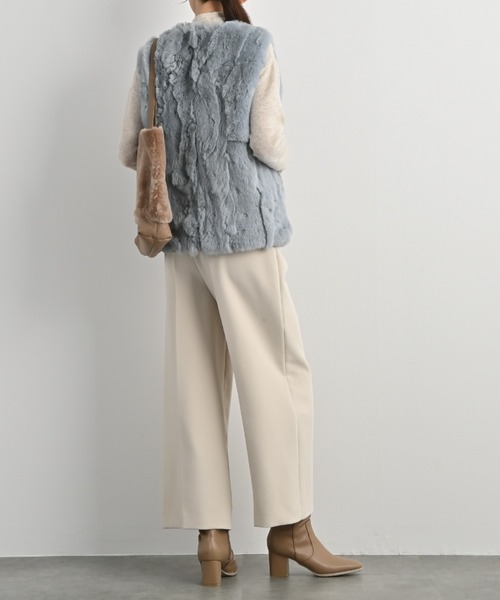 セール】レッキスラビット Vネックベスト(ベスト)|aunt lily セール】レッキスラビット Vネックベスト(ベスト)|aunt lily