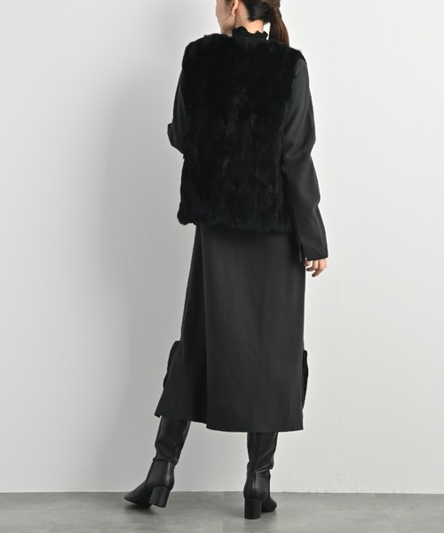 セール】レッキスラビット Vネックベスト（ベスト）｜aunt lily