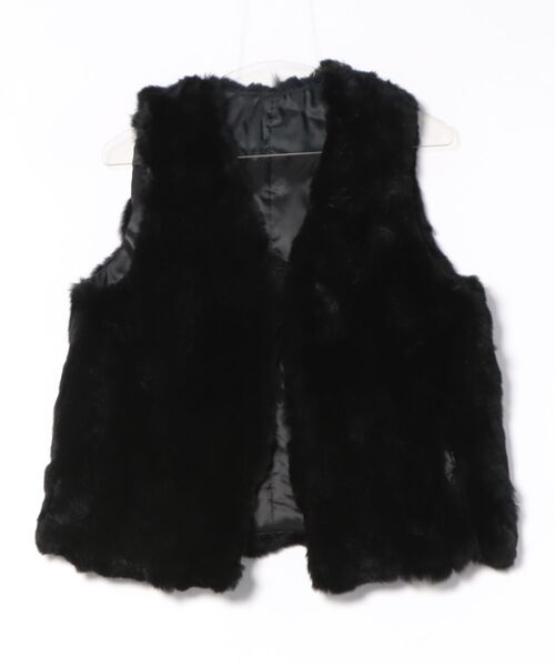 aunt lily（アントリリー）の「レッキスラビット Vネックベスト（ベスト・レディース・グレー/ブラウン/ブラック・L/LL/M/S/3L）」の18枚目の写真