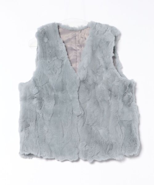 aunt lily（アントリリー）の「レッキスラビット Vネックベスト（ベスト・レディース・グレー/ブラウン/ブラック・L/LL/M/S/3L）」の19枚目の写真