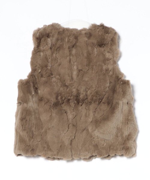 aunt lily（アントリリー）の「レッキスラビット Vネックベスト（ベスト・レディース・グレー/ブラウン/ブラック・L/LL/M/S/3L）」の21枚目の写真