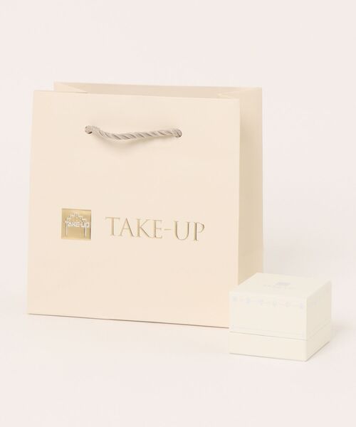 TAKE-UP(テイクアップ)の「【Lively】K10 2石 スイングピアス( YG)(ピアス(両耳用)・レディース・イエローゴールド・FREE)」の7枚目の写真