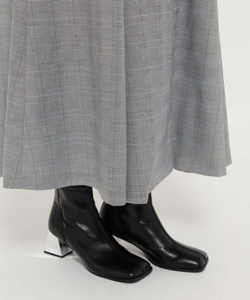 HARE(ハレ)の「アウターライクチェックワンピース(HARE)(ワンピース・レディース・ライトグレー/チャコールグレー・FREE)」の21枚目の写真