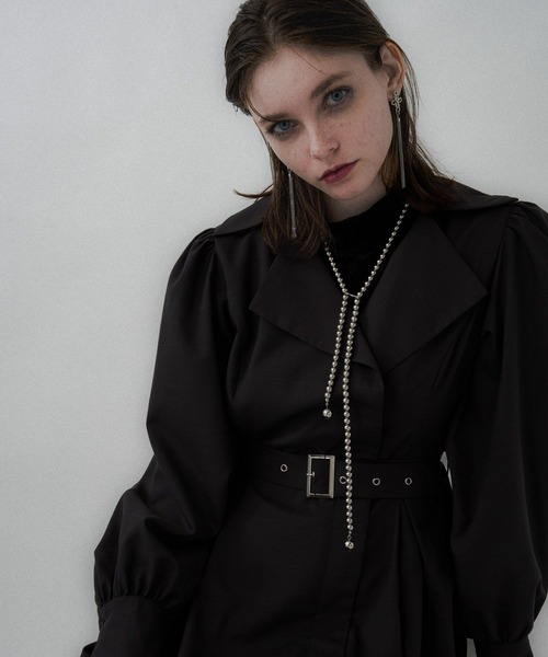 HARE(ハレ)の「アウターライクチェックワンピース(HARE)(ワンピース・レディース・ライトグレー/チャコールグレー・FREE)」の13枚目の写真