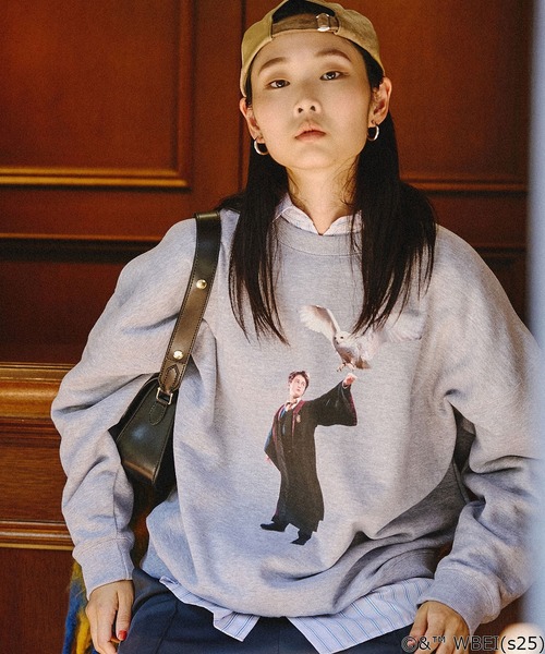 ROSE BUD(ローズバッド)の「(COLSUN)HARRY HEDWIG SWEATSHIRTS(スウェット・レディース・グレー・M)」の4枚目の写真