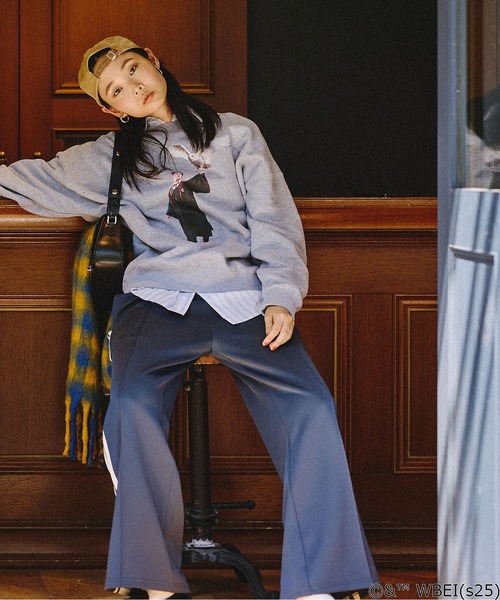 ROSE BUD(ローズバッド)の「(COLSUN)HARRY HEDWIG SWEATSHIRTS(スウェット・レディース・グレー・M)」の6枚目の写真