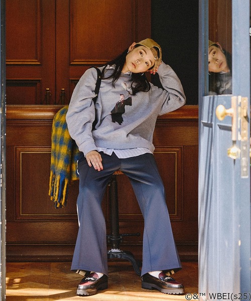 ROSE BUD(ローズバッド)の「(COLSUN)HARRY HEDWIG SWEATSHIRTS(スウェット・レディース・グレー・M)」の8枚目の写真