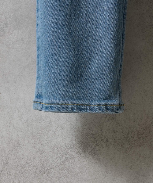 TAPERED SKINNY DENIM JEANS VINTAGE WASH / テーパード スキニー