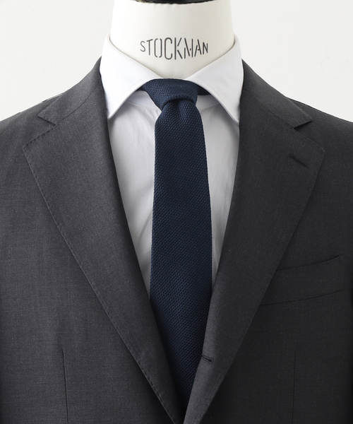 EDIFICE（エディフィス）の「AX フレスコナロータイ（ネクタイ・メンズ・ブラック/サファリグリーン/ブルー・FREE）」の3枚目の写真