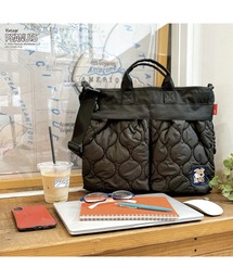 ROOTOTE | 【PEANUTSコミック誕生75周年記念商品】ルートート / IP.A4アーキャトルワイド.パフ..Peanuts-0R(ショルダーバッグ)