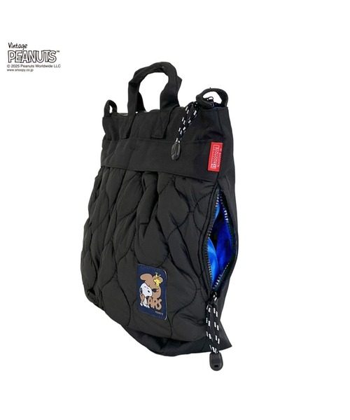 ROOTOTE（ルートート）の「【PEANUTSコミック誕生75周年記念商品】ルートート / IP.A4アーキャトルワイド.パフ..Peanuts-0R（ショルダーバッグ・レディース・ブラック/カーキ・FREE）」の8枚目の写真