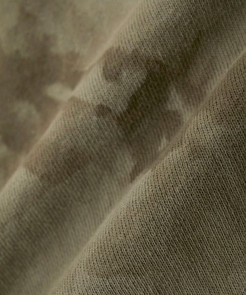 WOLFY DAMAGE TIE DYE スウェット