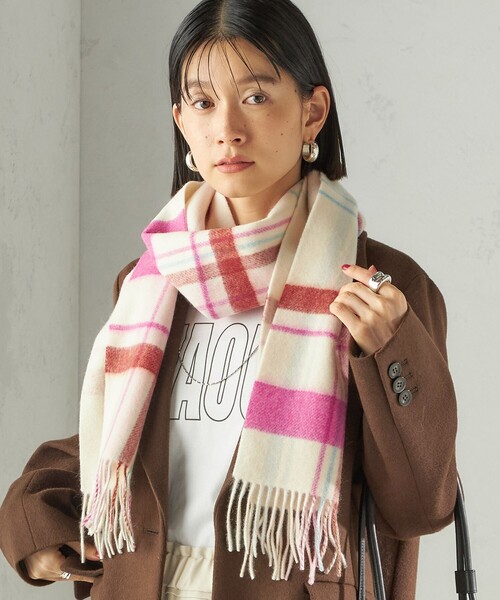 カシミヤ リバーシブル マフラー(マフラー)|SHIPS(シップス)の カシミヤ リバーシブル マフラー(マフラー)|SHIPS(シップス)の