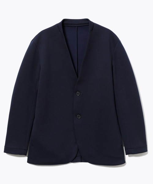 【美品】✨ TENTIAL テンシャル ノーカラージャケット テックスウェット カラーレスジャケット（ノーカラージャケット