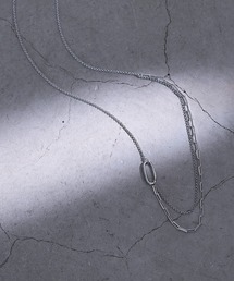 collex | 【dignif】【金属アレルギー対応】ミックスチェーンポイントネックレス(ネックレス)