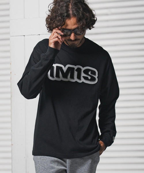 1minute 1second（ワンミニットワンセカンド）の「mlt5442-1M1S chenille embroidered patch long sleeve cut&sewn ロングスリーブカットソー(1M25F360)（Tシャツ/カットソー・メンズ・ホワイト/チャコール/ブラック・XL/L/M/S）」の14枚目の写真