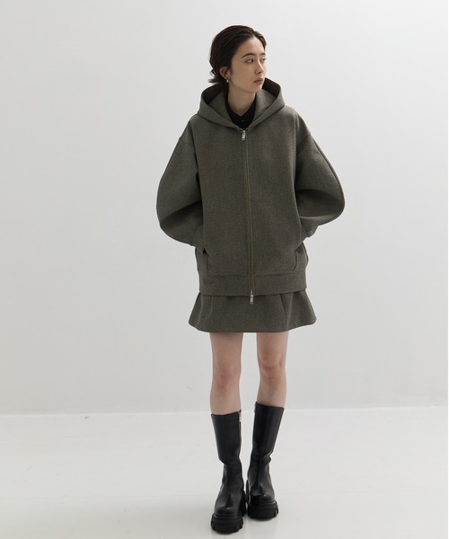 CLANE/クラネ】CONSTRUCTIVE MINI SKIRT/ミニスカート（スカート