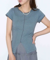 【Robert P. Miller】パネルリブ スリットTシャツ S/S RM261-2263