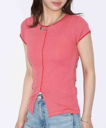 【Robert P. Miller】パネルリブ スリットTシャツ S/S RM261-2263