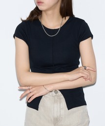 【Robert P. Miller】パネルリブ スリットTシャツ S/S RM261-2263