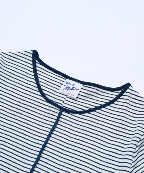 MILLER（ミラー）の「【Robert P. Miller】パネルリブ スリットTシャツ S/S RM261-2263（Tシャツ/カットソー・レディース・ブルー/アイボリー/ブラック/イエロー/ネイビー/レッド/ライトグレー/ブラウン/グリーン/その他5/その他3/その他2/レッド系その他2/その他4/その他6/マルチ・FREE）」の18枚目の写真