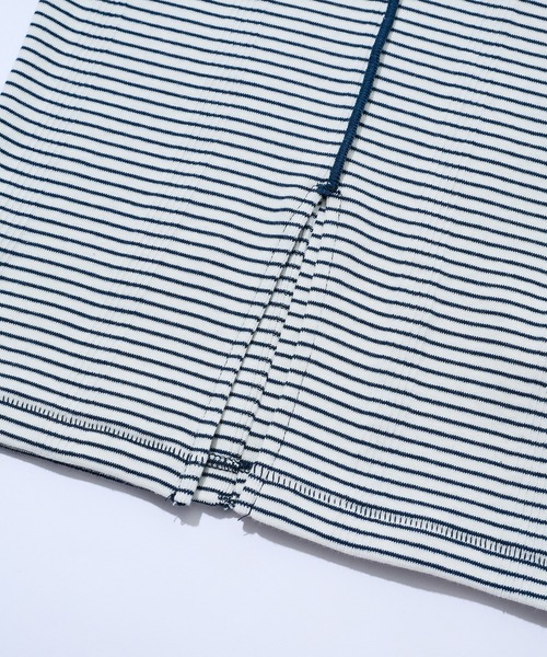 MILLER（ミラー）の「【Robert P. Miller】パネルリブ スリットTシャツ S/S RM261-2263（Tシャツ/カットソー・レディース・ブルー/アイボリー/ブラック/イエロー/ネイビー/レッド/ライトグレー/ブラウン/グリーン/その他5/その他3/その他2/レッド系その他2/その他4/その他6/マルチ・FREE）」の19枚目の写真