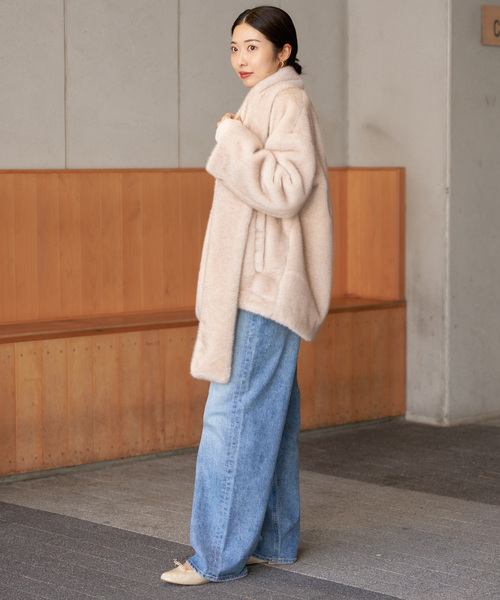 IENA(イエナ)の「フラッフィーストールブルゾン(その他アウター・レディース・その他6・FREE)」の10枚目の写真