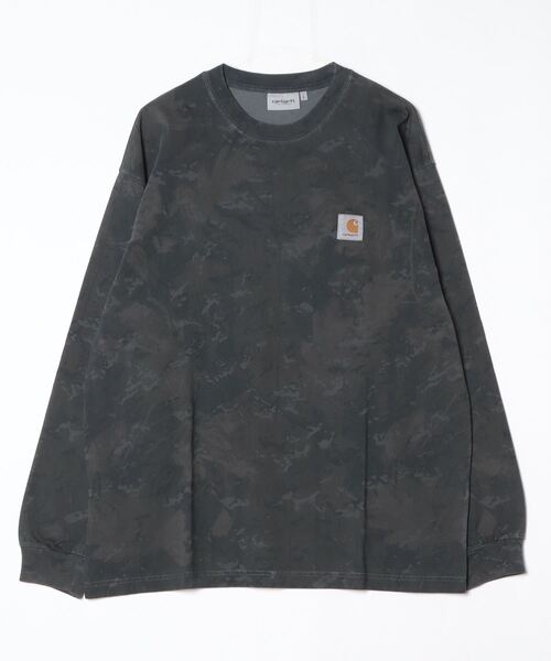 Carhartt WIP（カーハートダブリューアイピー）の「L/S CAMO COMBI T-SHIRT（Tシャツ/カットソー・メンズ・グレー系カモフラージュ/グリーン系カモフラージュ/ブラウン系カモフラージュ・MEDIUM/LARGE/SMALL）」の3枚目の写真