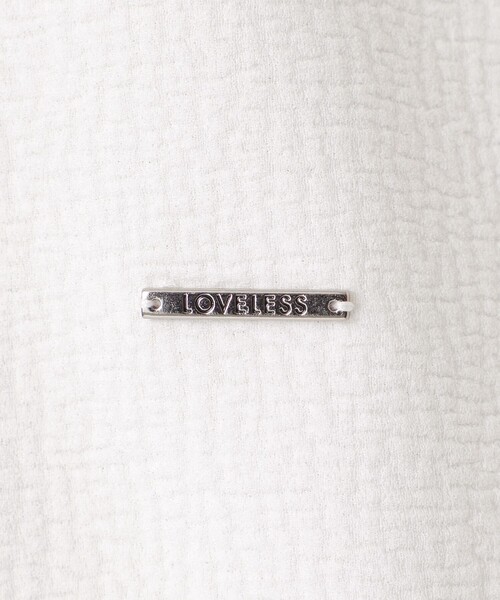 LOVELESS(ラブレス)の「ハーフジップトップス(Tシャツ/カットソー・メンズ・オフホワイト/ブラック・M/L)」の12枚目の写真