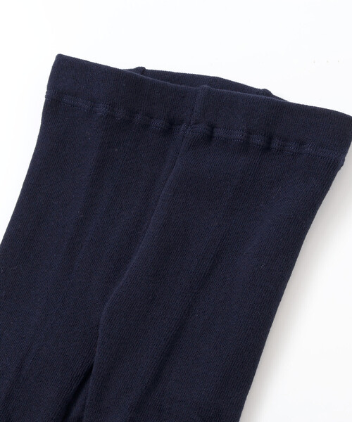 BeBe(ベベ)の「ケーブル編みレギンス+フリルクルーソックスセット(80~140cm)(レギンス/スパッツ・キッズ・ボルドー/ネイビー・L/M/S/XS)」の7枚目の写真