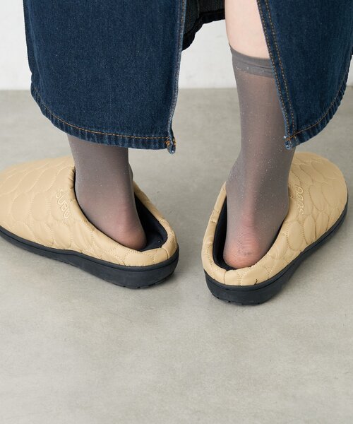 SUBU（スブ）の「【SUBU スブ】Circle　ウィンターサンダル サークル（サンダル・レディース・カーキ/ブラック/ベージュ・1）」の18枚目の写真