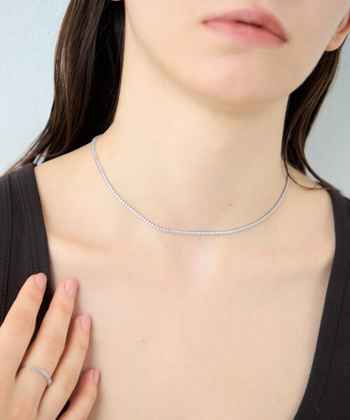 ラインストーン] チョーカー（ネックレス）｜ete（エテ）の