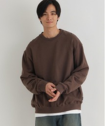 BACK NUMBER（バックナンバー）の「【BACK NUMBER】【マストBUYアイテム】オーバーサイズカラースウェットクルーネックプルオーバー（オーバーサイズ・BOXシルエット・大人のスウェット・裏毛・ベーシック）（スウェット）」