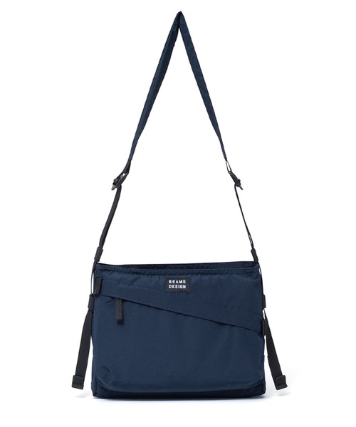 BEAMS DESIGN(ビームス デザイン)の「BEAMSDESIGN(ビームスデザイン)Diagonal サコッシュバッグ(ショルダーバッグ・メンズ・ブラック/カーキ/オリーブ/ネイビー・FREE)」の1枚目の写真
