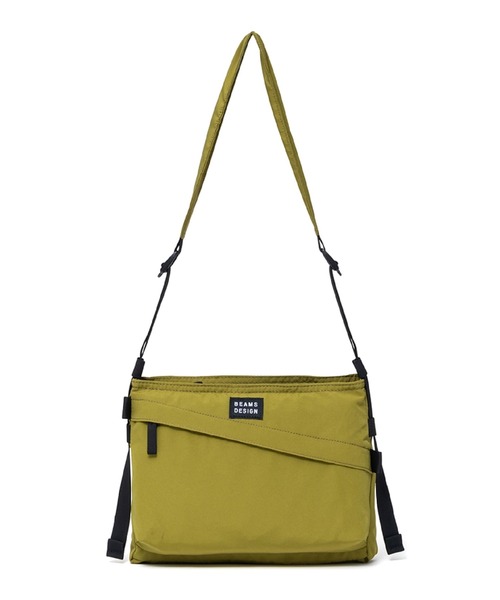 BEAMS DESIGN(ビームス デザイン)の「BEAMSDESIGN(ビームスデザイン)Diagonal サコッシュバッグ(ショルダーバッグ・メンズ・ブラック/カーキ/オリーブ/ネイビー・FREE)」の3枚目の写真