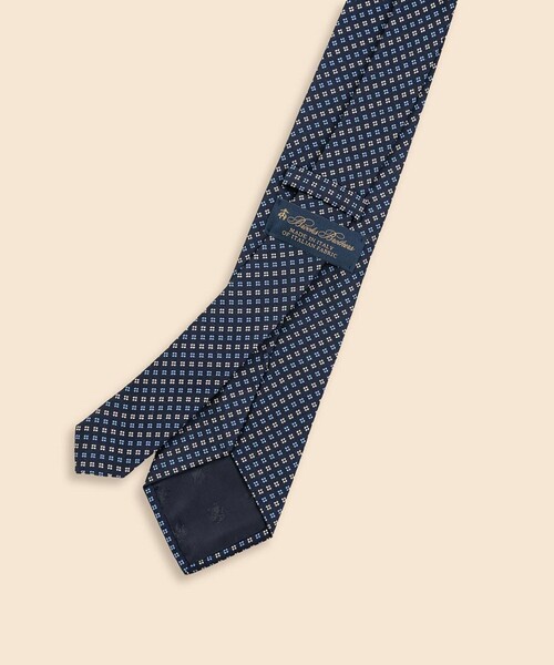 ブルックスブラザーズ（Brooks Brothers）/シルク／コットン　ミニフラワー　ジャカードタイ セール】シルク／コットン ミニフラワー ジャカードタイ（ネクタイ