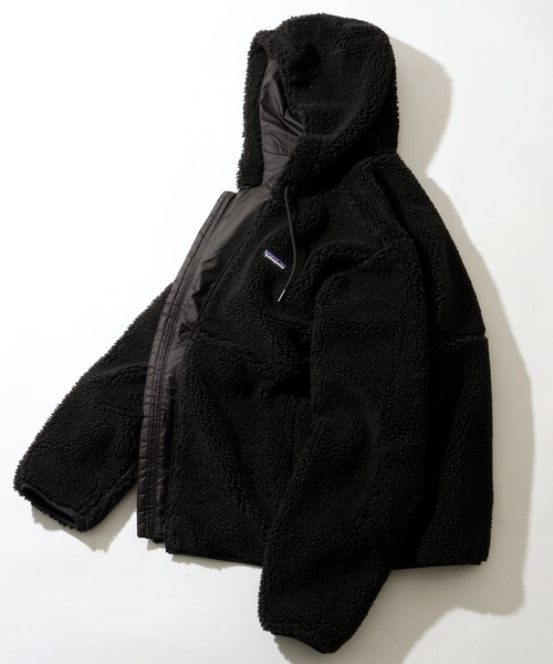 patagonia（パタゴニア）の「【Patagonia/パタゴニア】RETRO X HOODY JKT/レトロ-X フーディージャケット（ブルゾン・メンズ・ブラック/ナチュラル・S/M/L/XL）」の3枚目の写真