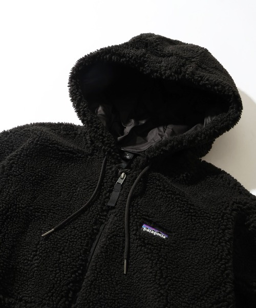 patagonia（パタゴニア）の「【Patagonia/パタゴニア】RETRO X HOODY JKT/レトロ-X フーディージャケット（ブルゾン・メンズ・ブラック/ナチュラル・S/M/L/XL）」の7枚目の写真
