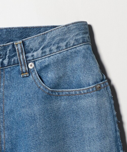 SERGE de bleu（サージ）の「＜SERGE de bleu＞リメイク2トーン デニムパンツ（デニムパンツ・レディース・コバルトブルー・25/24）」の5枚目の写真