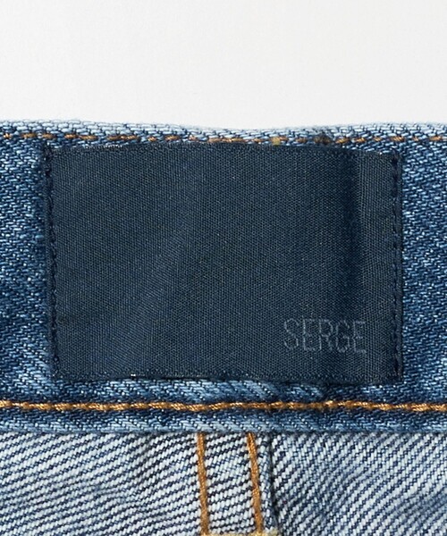 SERGE de bleu（サージ）の「＜SERGE de bleu＞リメイク2トーン デニムパンツ（デニムパンツ・レディース・コバルトブルー・25/24）」の13枚目の写真